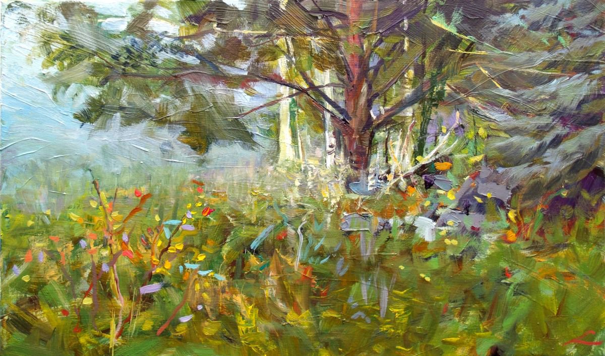 White Pine By Elena Sokolova, 20 X 12, Artwork For Sale On Artfinder