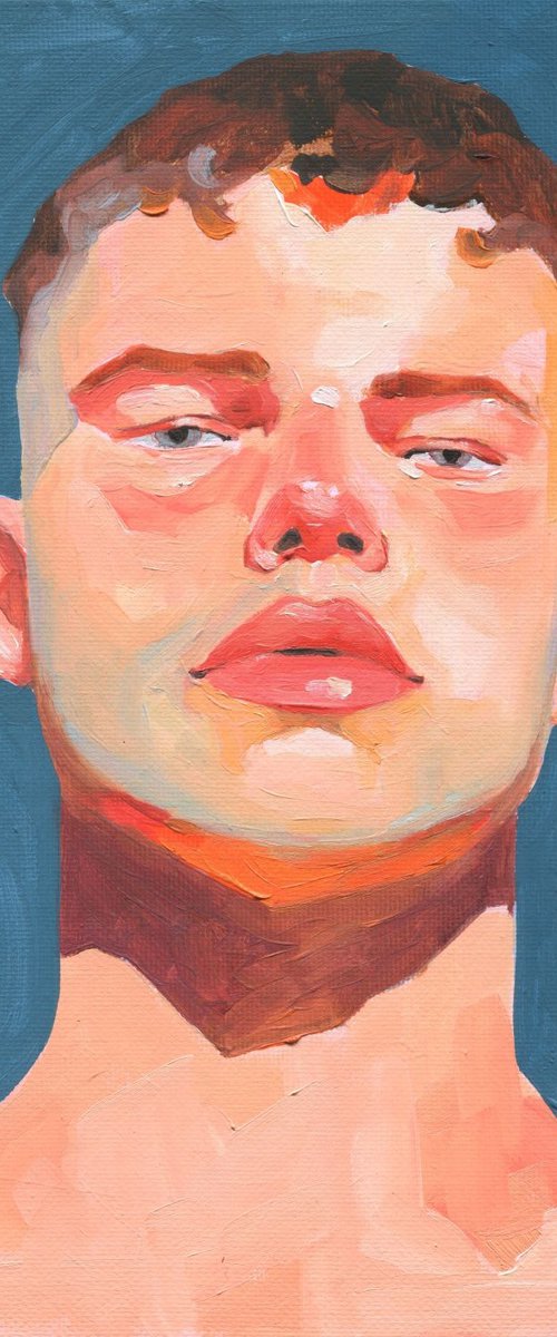 Ethereal 14 - Male portrait by Goodvin Nerko