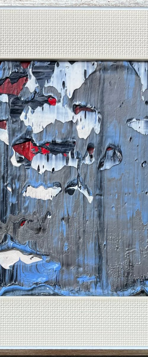 Dance of blue shadows by Svitlana Andriichenko