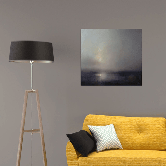 " Misty Sunrise "....Special Price W 80 x H 75 cm