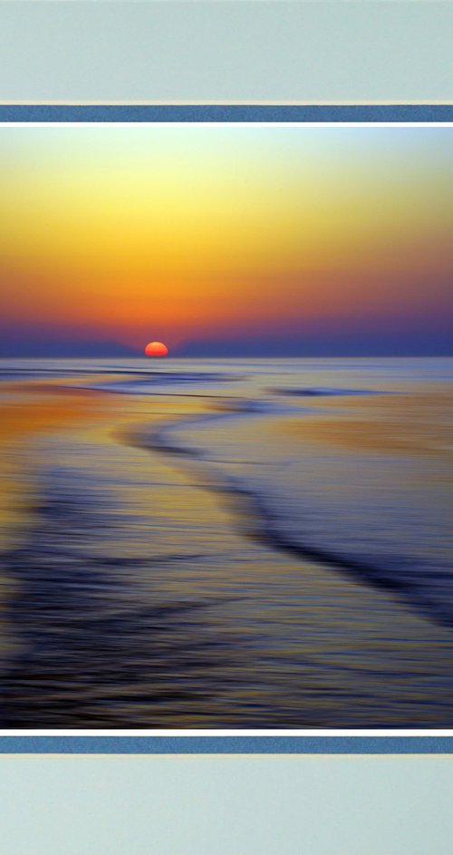 Sun rise on the low tide by Robin Clarke