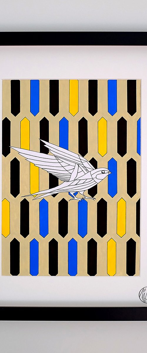 Intervals, 1, Swallow by Lili A Phelouzat