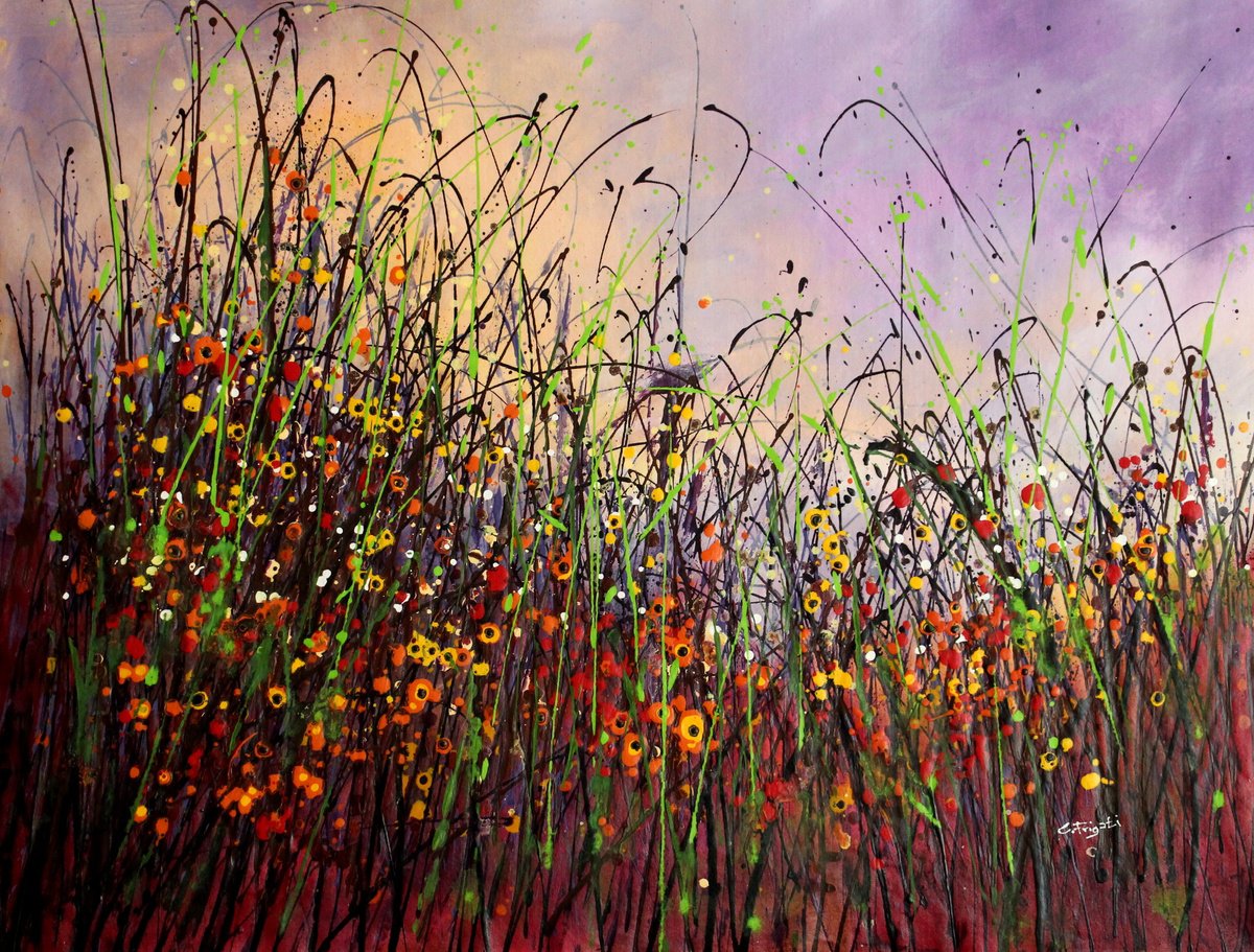 Here And There By Cecilia Frigati, 40 X 31, Artwork For Sale On Artfinder