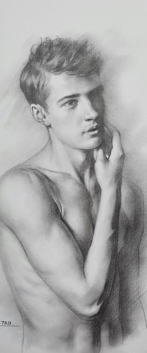 Portrait of young man#25116 by Hongtao Huang