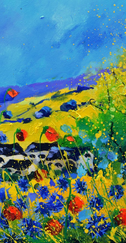 Summer landscape in my countryside by Pol Henry Ledent