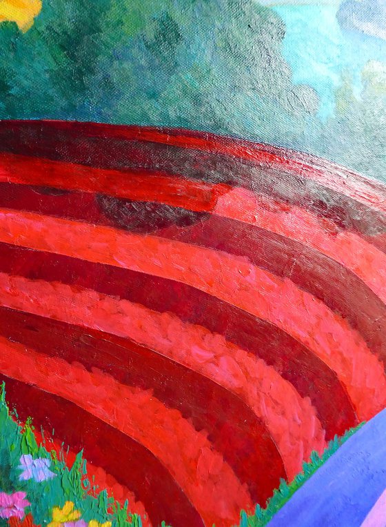 JOURNEY AMONG PATCHWORK FIELDS