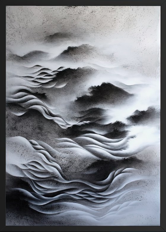 Liquid ridge