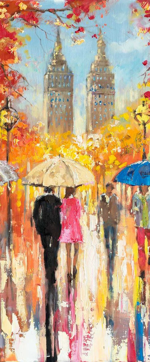 'Rainy Day New York' by Ewa Czarniecka