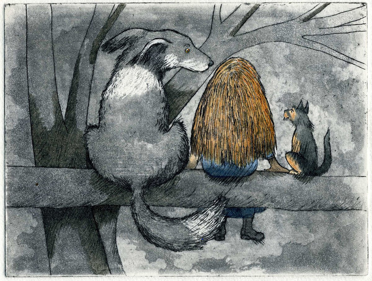Illustrative Etchings & Engravings , Apres Vous ! By Kevin Maddison, 15 X 11, Artwork For Sale On Artfinder