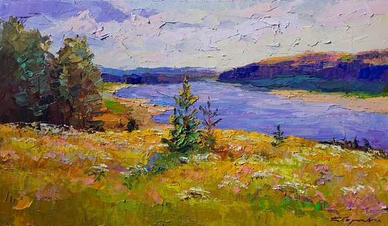 View of Fields by the River