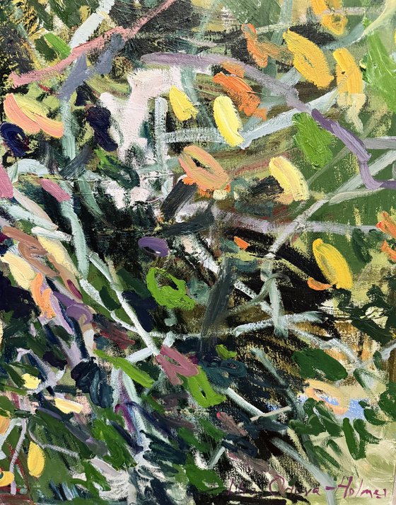 An autumn leaves
