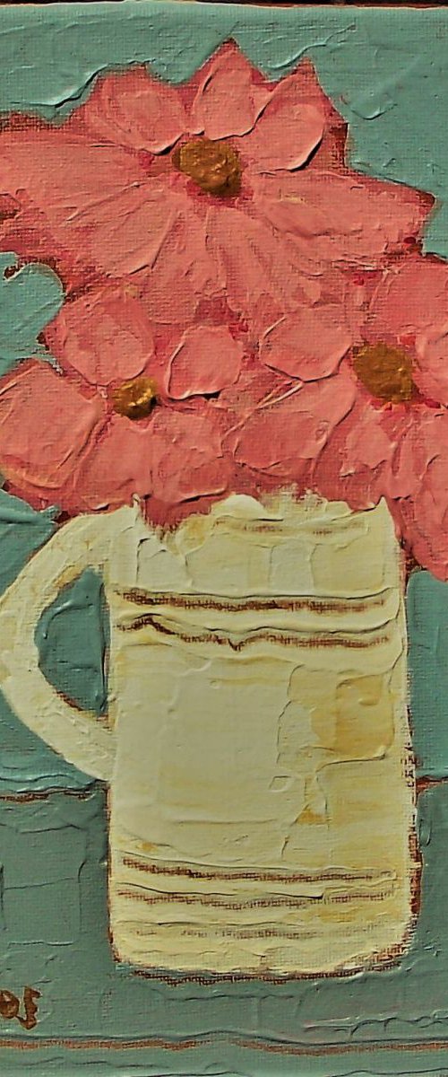 Pink Painted Trio by David J Edwards