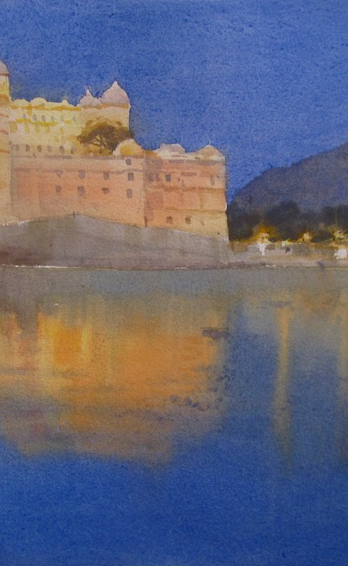 Royal Nights, Udaipur 2 by Bhargavkumar Kulkarni