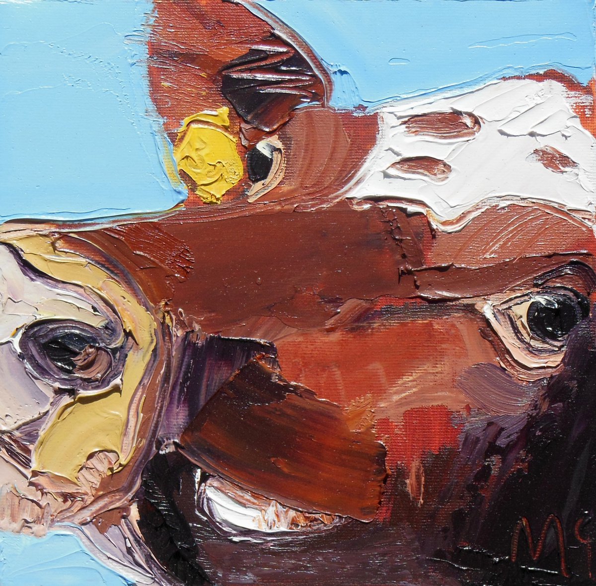 Sizergh Cow III by Ben McInnes