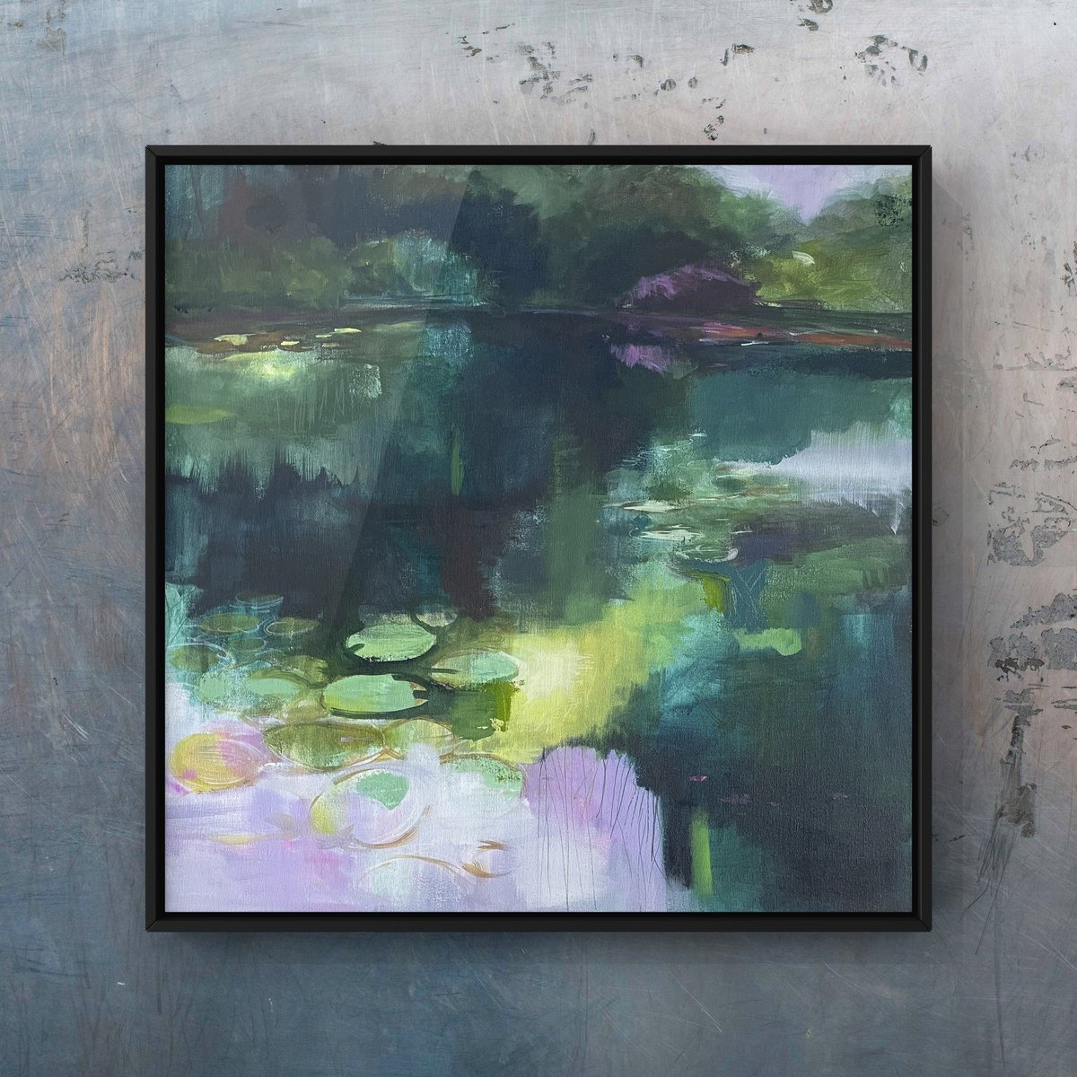 Deep In Conversation By Ayse Mcgowan, 28 X 28, Artwork For Sale On Artfinder