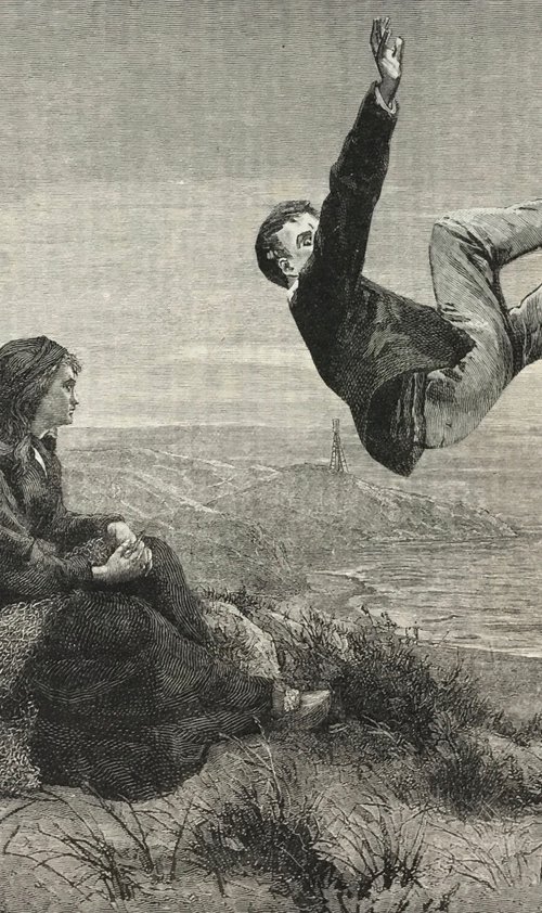 The Falling Man by Tudor Evans
