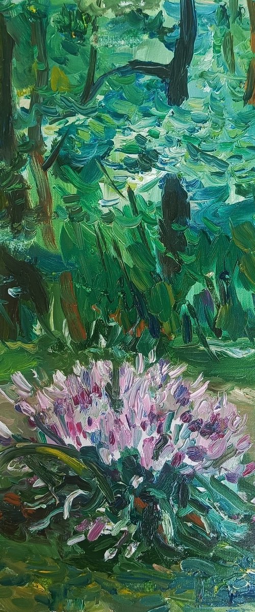 In the Park by Oxana Raduga