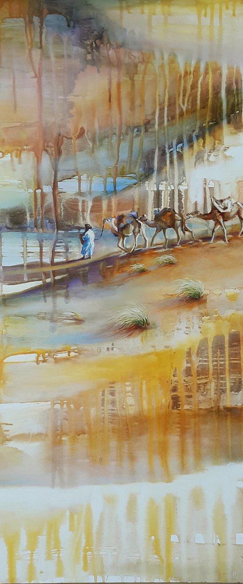 Melody of sand dunes by Viktoria Lapteva
