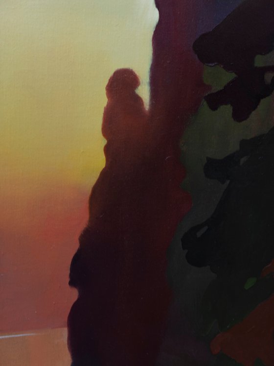 "At the northern night." Triptych
