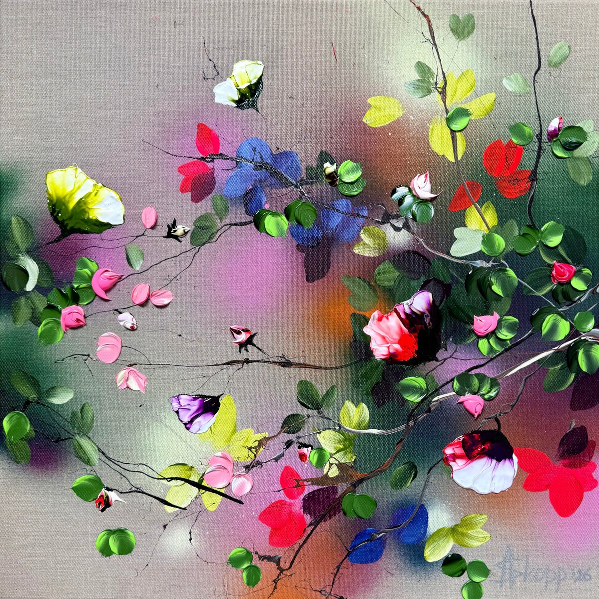 Frequency Iii By Anastassia Skopp, 24 X 24, Artwork For Sale On Artfinder