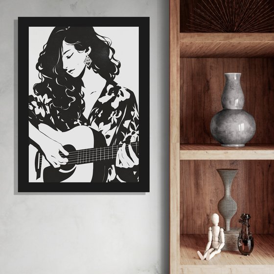 Lady Guitarist