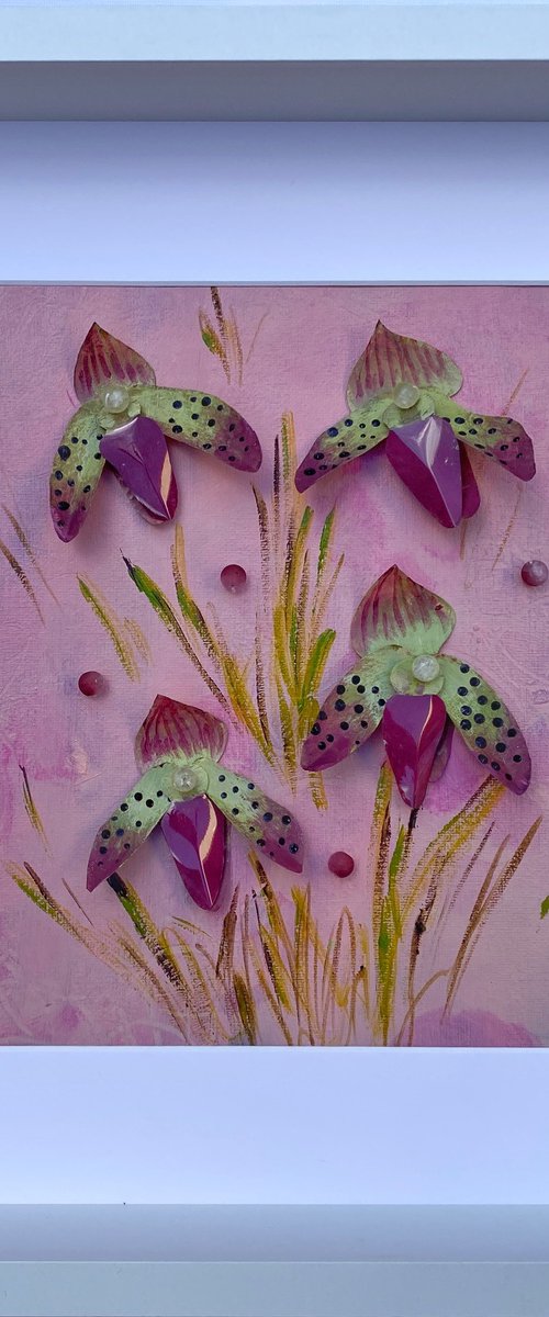 Orchid Reverie-3 by Swapna Namboodiri