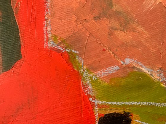 Palette Becomes a Painting X