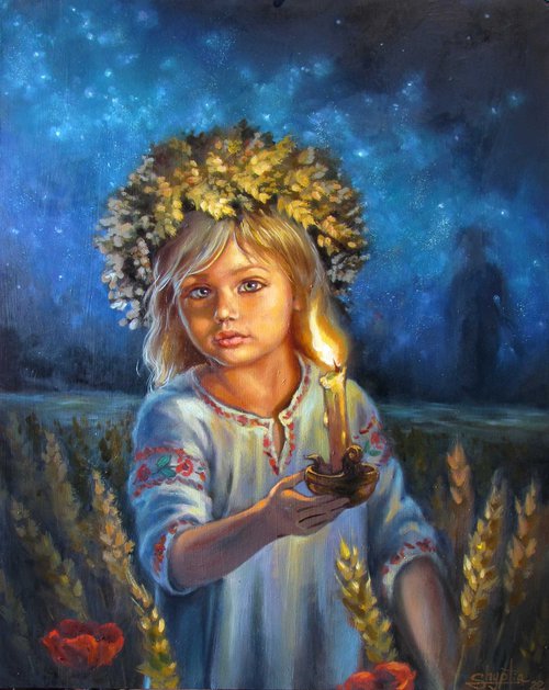 Starry Night by Kostiantyn Shyptia