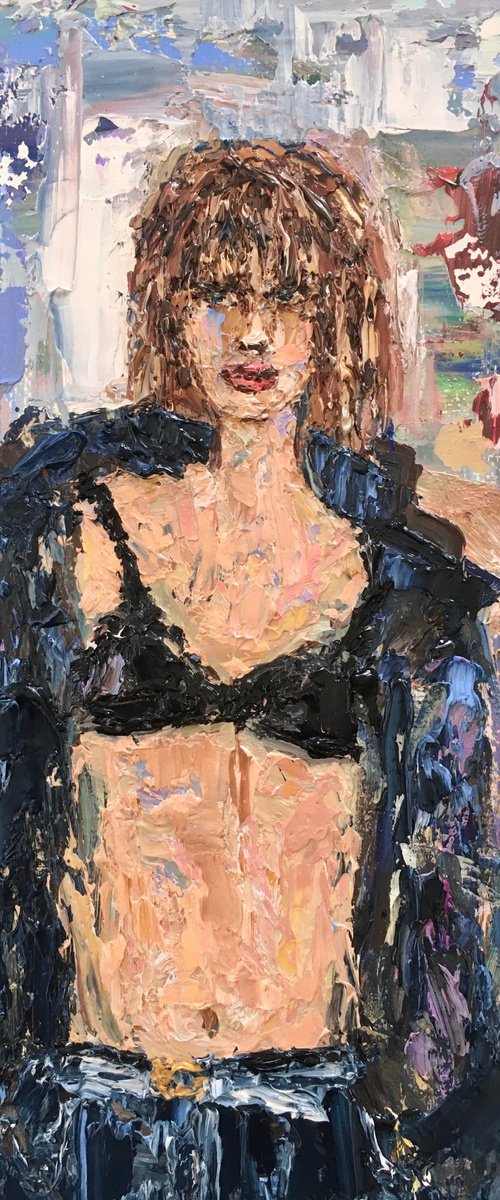 Denim girl by Vilma Gataveckienė