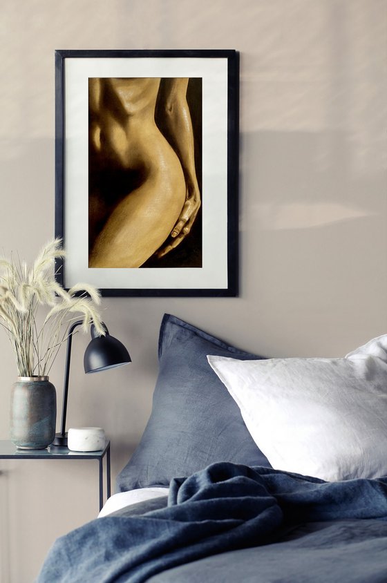 Innocent Lie II - Nude in Warm Dark Tones
