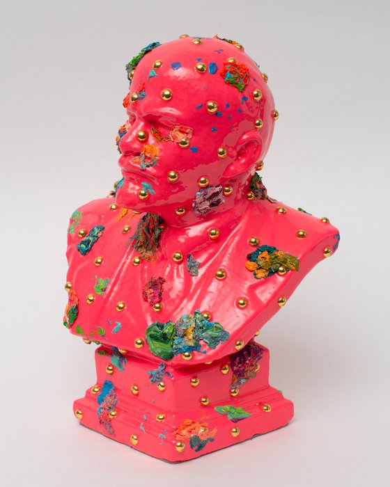 Lenin with Gold Dots