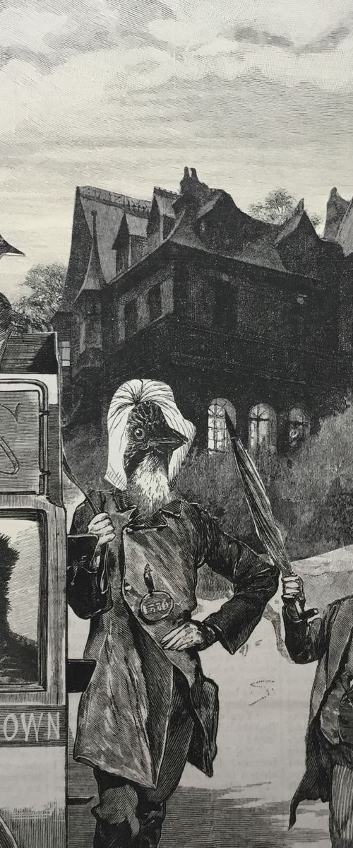 Late for the Omnibus by Tudor Evans