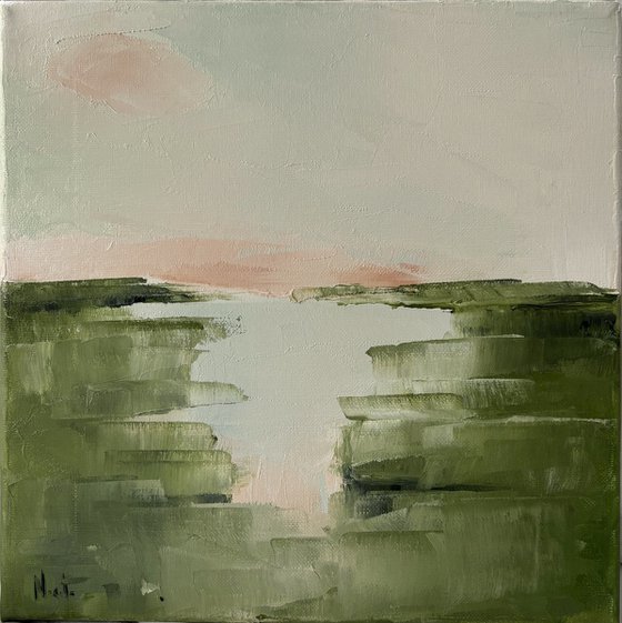 Dawn Over the Quiet Meadow