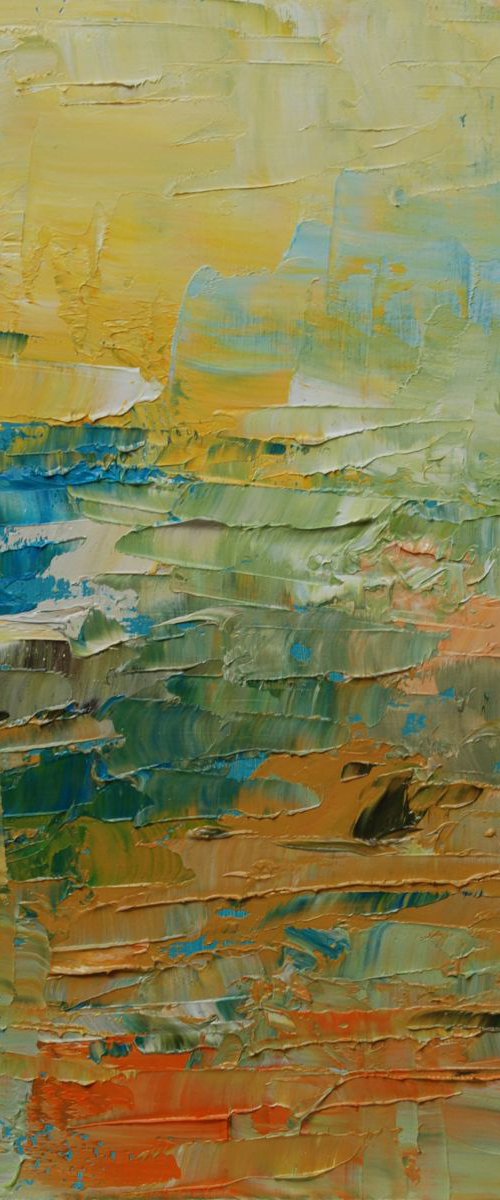 Country Walk I (ref#:1253-19Q) by Saroja van der Stegen