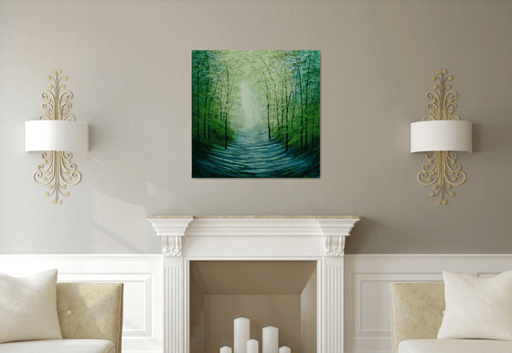 Sunlight Serenade Forest Glade