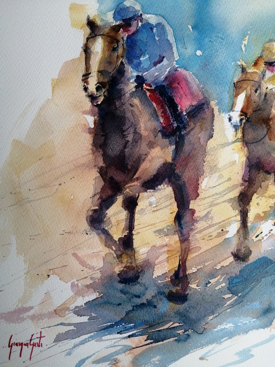 the horse race 52