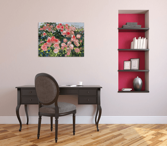 Roses in Bloom