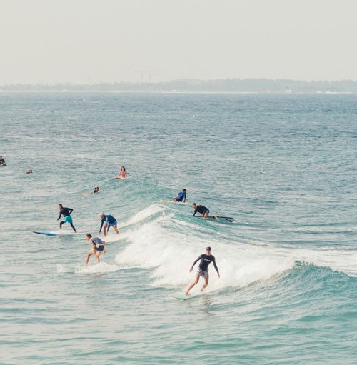 Surfline Minimalism IV by Serge Horta