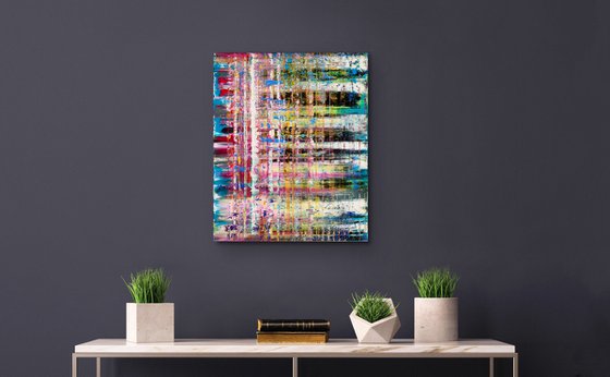 "New beginning" - Original abstract painting Abstract oil painting Canvas art