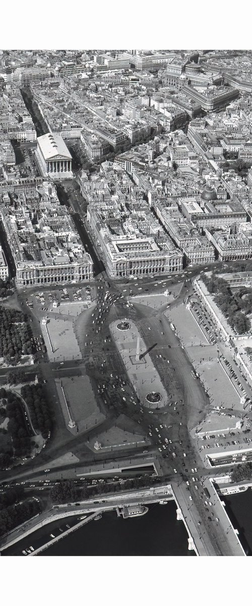 Paris 70's - La place de la Concorde et la Madeleine by Alain Gaymard