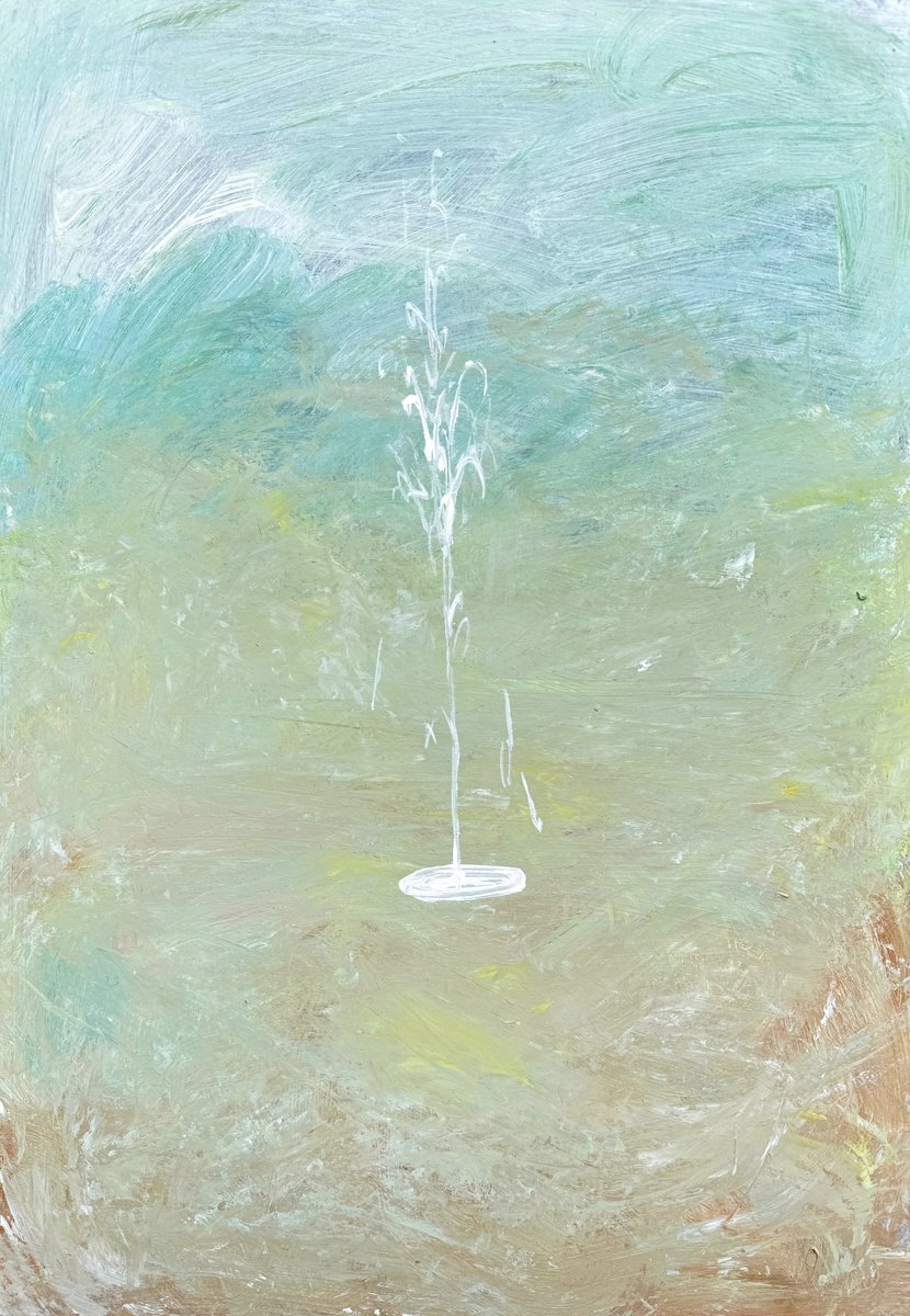 Expressive Landscape Oil Painting By Zakhar Shevchuk, 17 X 25", Hope, Original Artwork