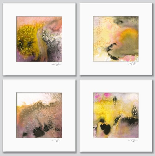 Ritual Dance Collection 2 - 4 Paintings by Kathy Morton Stanion