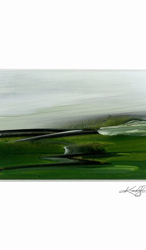 Journey 032 - Landscape painting by Kathy Morton Stanion by Kathy Morton Stanion