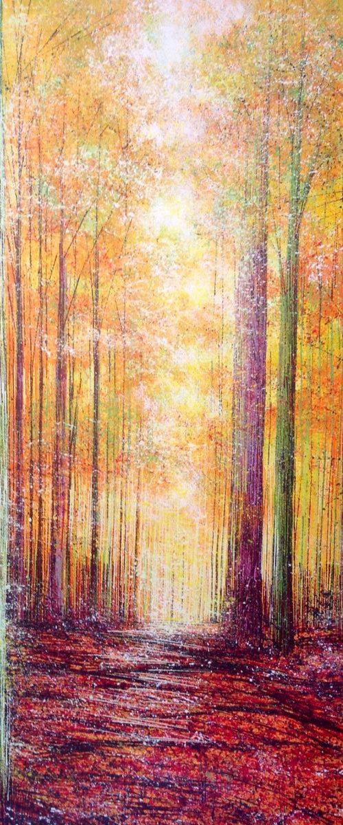 A Walk Into Autumn by Marc Todd