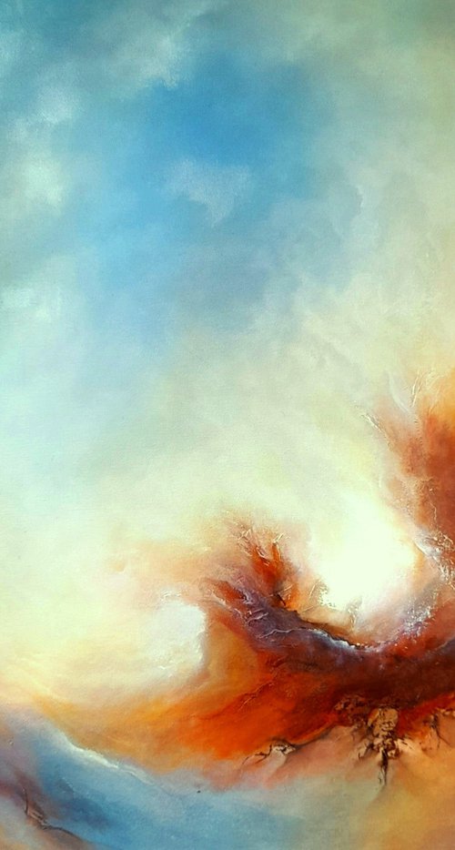 TUMULTUOUS TIDE (Large) by Gillian Luff