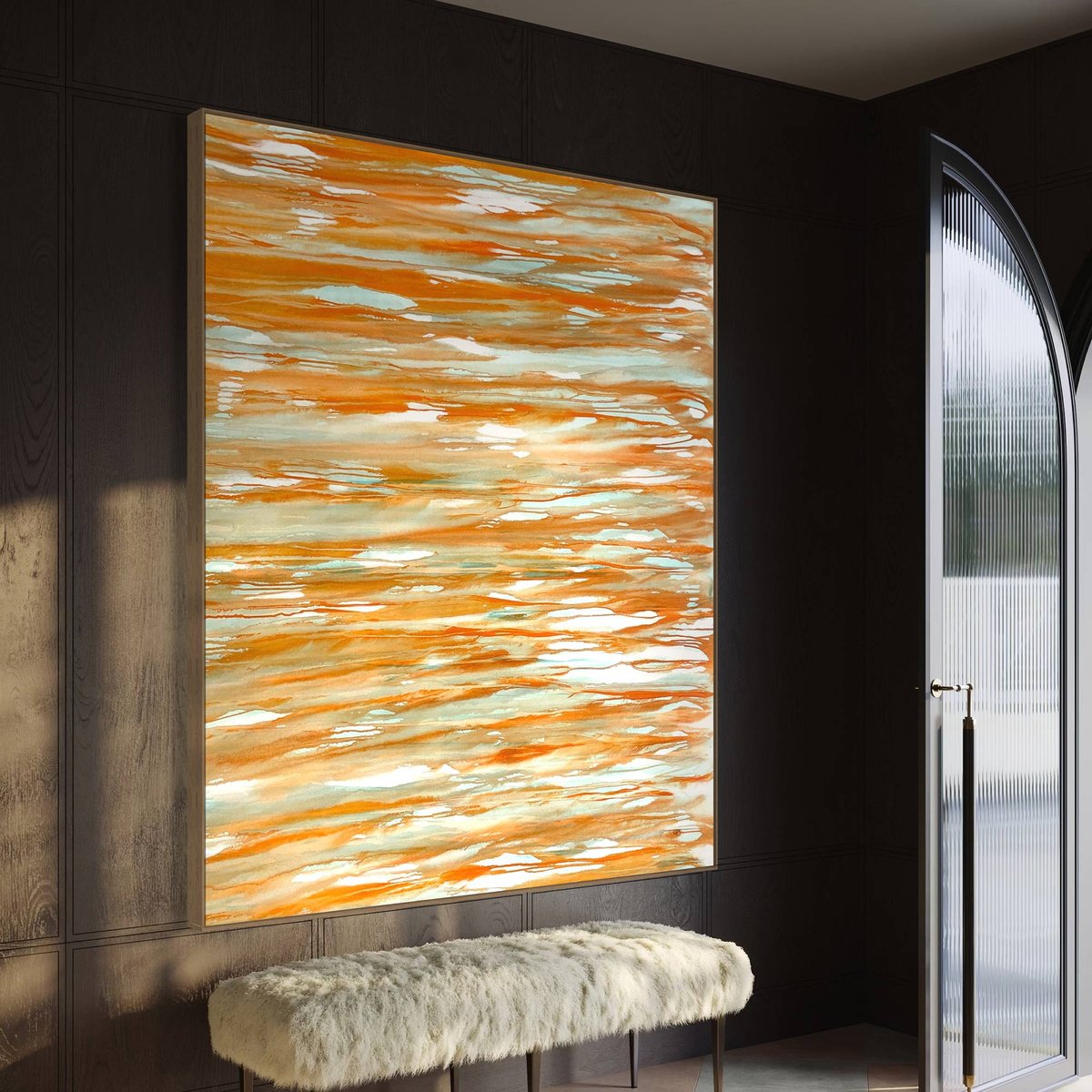Traces 4 By Cheryl Harrison Ma, 55 X 67, Artwork For Sale On Artfinder