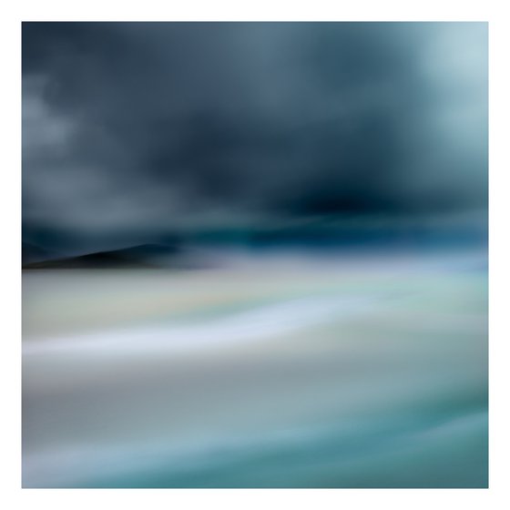 Moody Evening at Luskentyre - Impressionist Style Landscape