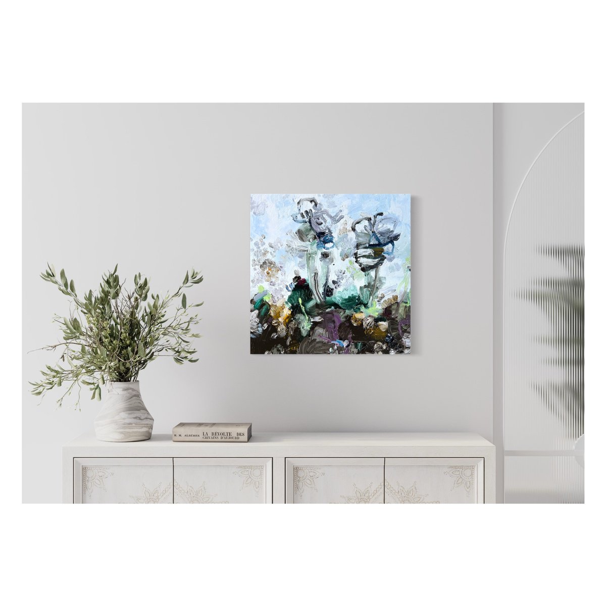 By Your Side By Maria Esmar, 24 X 24, Artwork For Sale On Artfinder