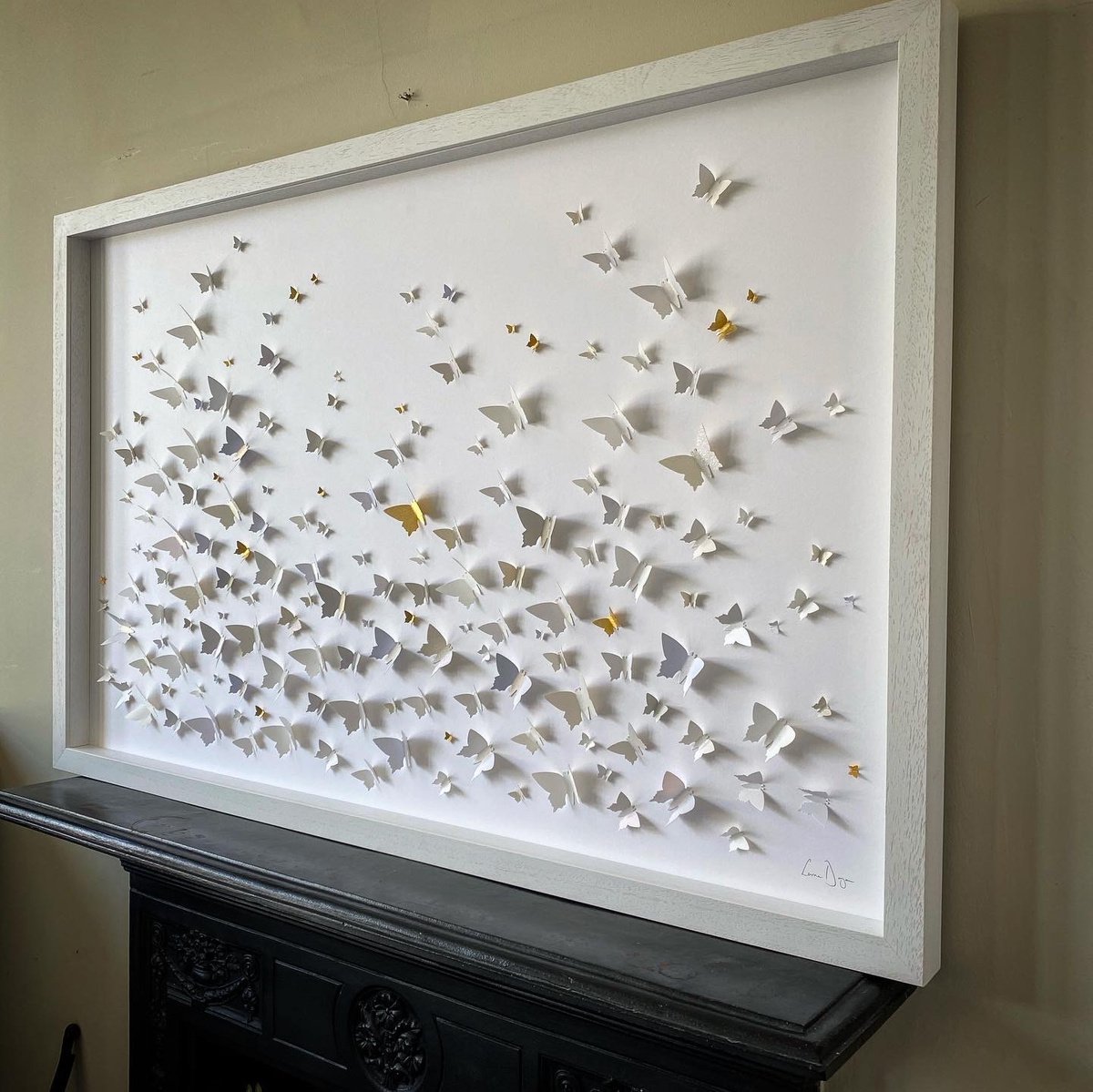 Animal Relief By Lorna Doyan, 30 X 50", The Great Escape, Original Artwork