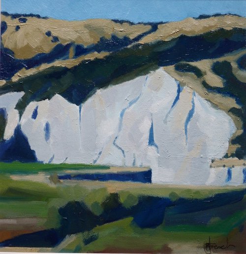 White cliffs of the Awatere Valley by Baden French